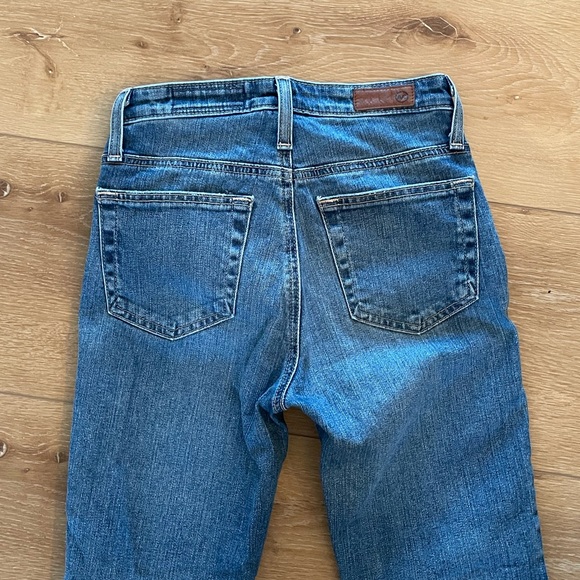 AG Isabelle High Rise Straight Crop. Raw Hem. Size 23 - Picture 10 of 13